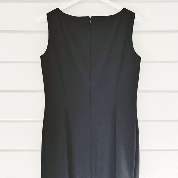 Tahari by Arthur Levine Classics Sleeveless Lined Shift Sheath Dress Size 6 - Picture 4 of 9